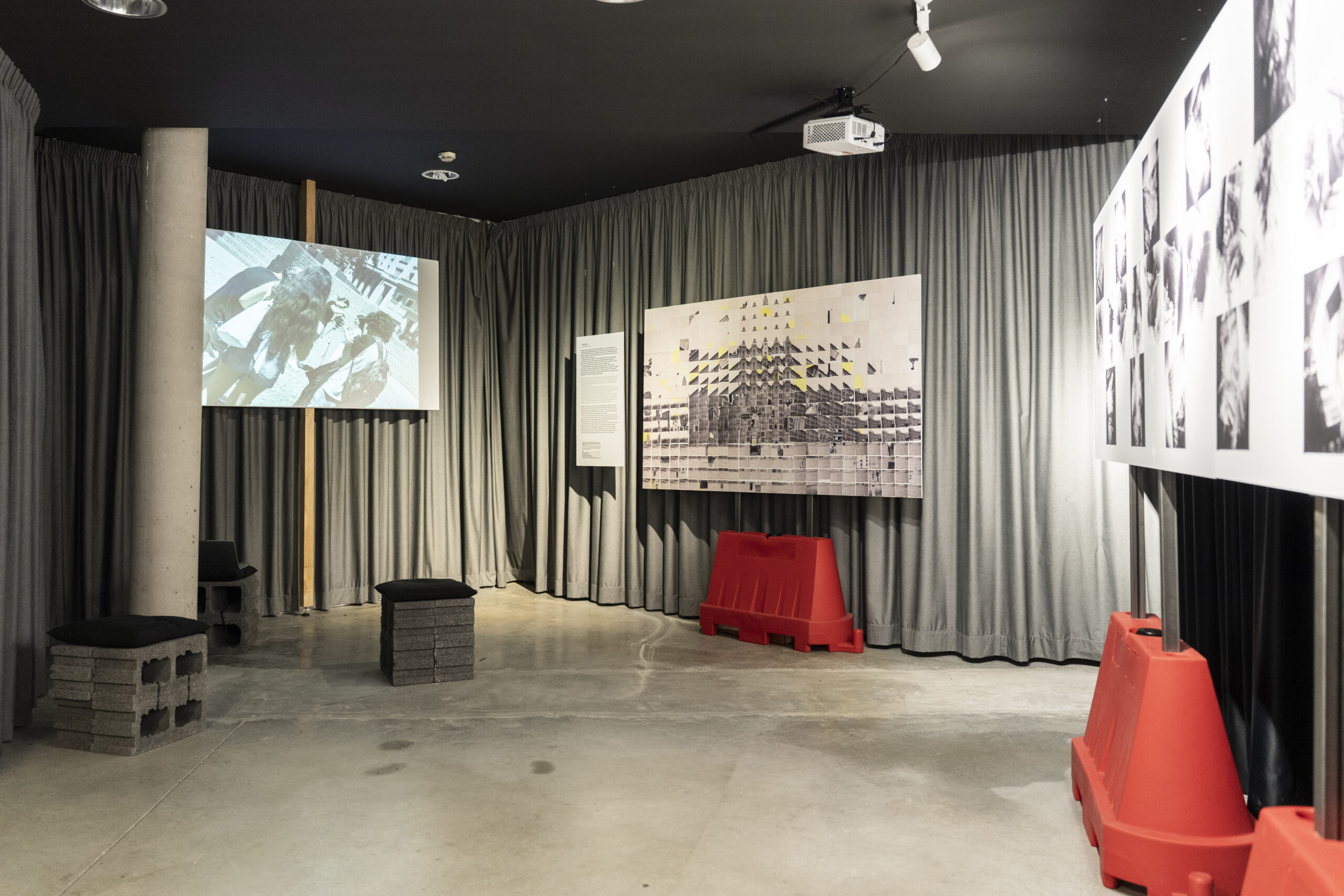Foto general de la exposición ensanches en euskadi
